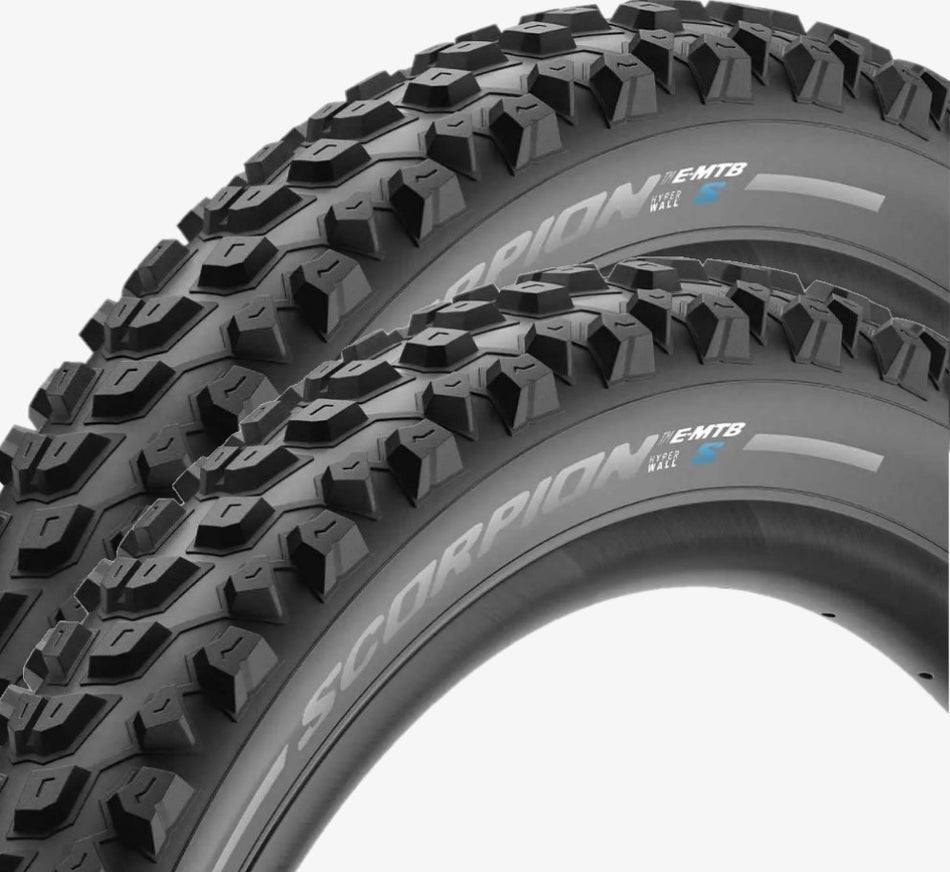 Coppia ( 2 unità ) PIRELLI  Pneumatici / Copertoni 27.5 x 2.6 E-bike Scorpion E-MTB S HyperWall Tubeless
