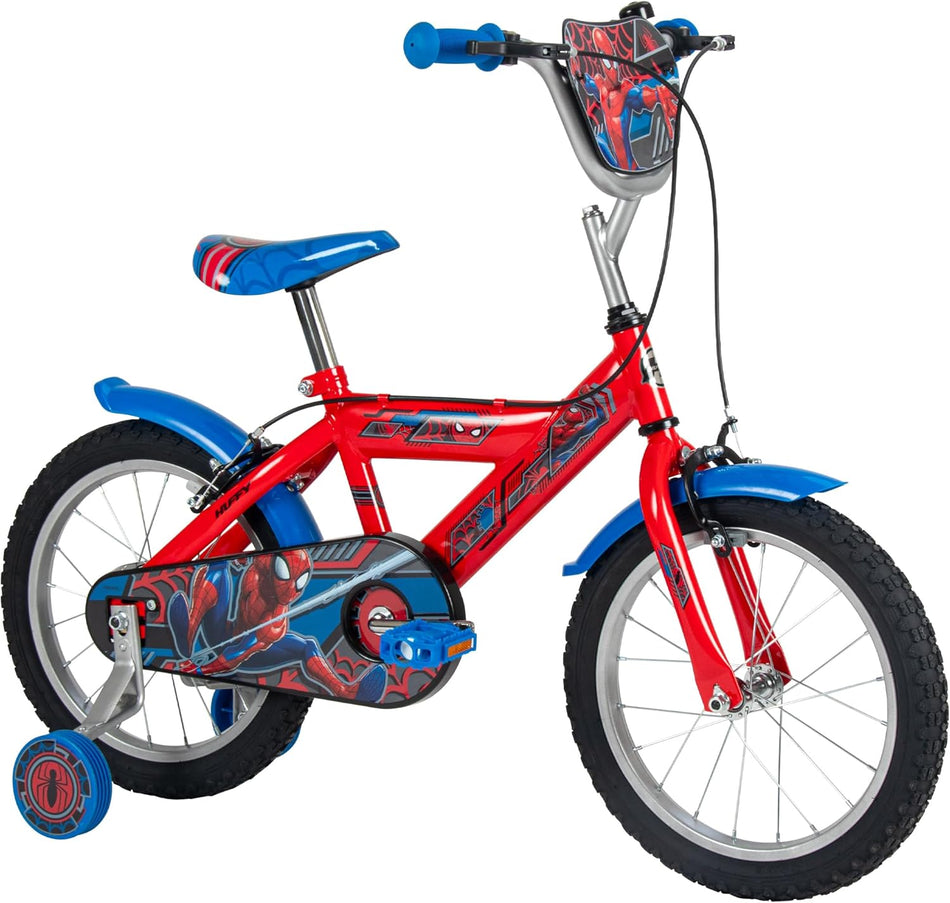 Bicicletta Spiderman Huffy 16" Pollici (5/9 anni) per bambini