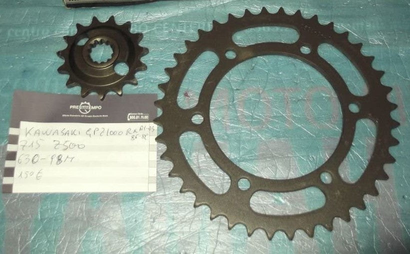 KIT TRASMISSIONE PER KAWASAKI GPZ 1000 RX A1-A3 86/89 Z:15-40