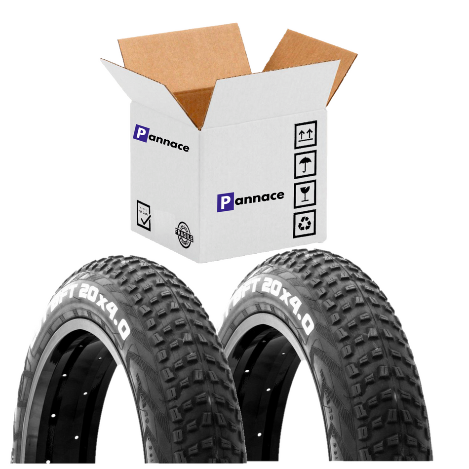 Coppia (2 unità) PNEUMATICO/COPERTONE 20 X 4.00 Big Fat E-Bike Ready