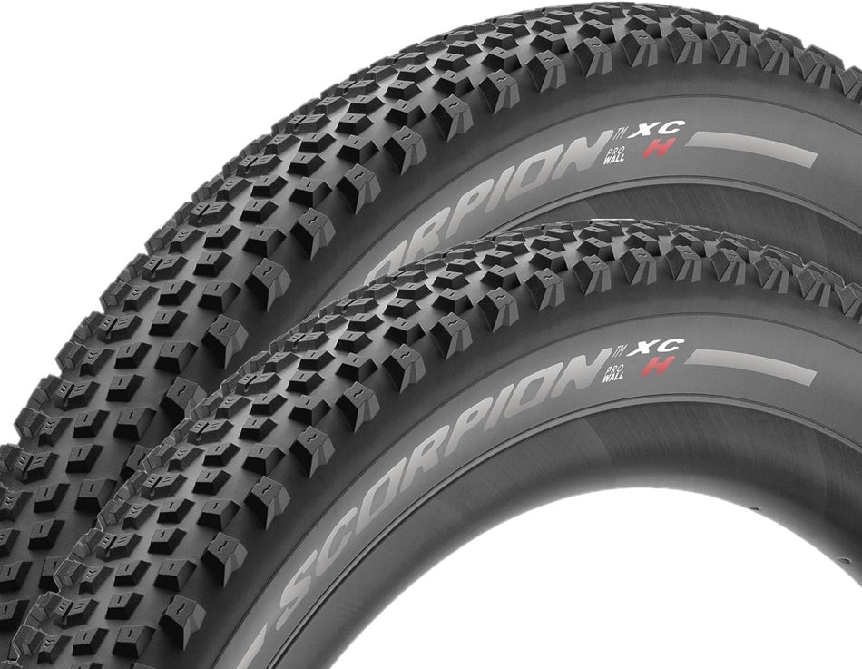 Coppia ( 2 unità ) Copertone Bici Pirelli CYCLING Scorpion XC H Hard Terrain XC Lite 29 x 2.4 Tubeless Ready Flessibile ProWall