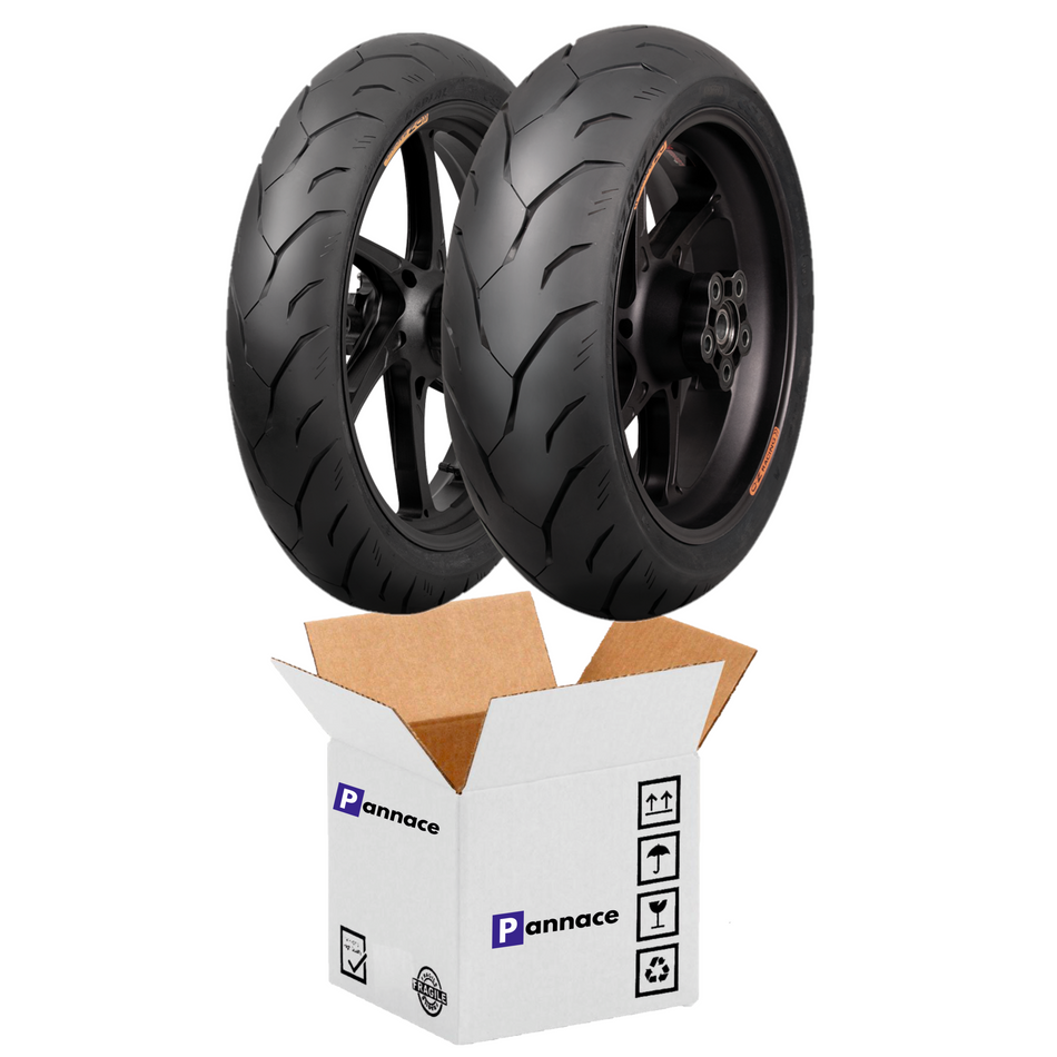 Coppia Pneumatici 120/70 - ZR17 con 160/60 - ZR17 COPERTURA STREET CM-S1 STREET - CST_Tyres