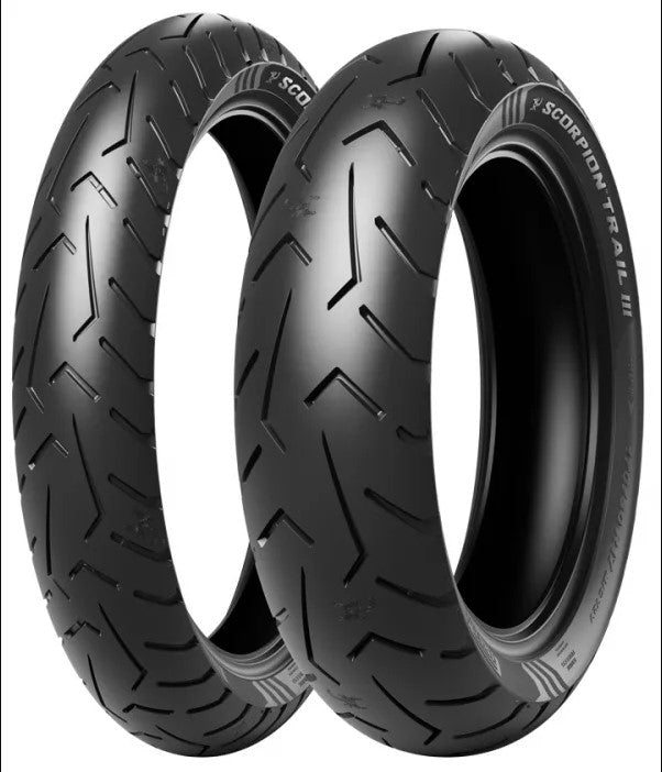 Pneumatici Coppia Gomme 150/70 R17 con 90/90 V21 - SCORPION TRAIL3