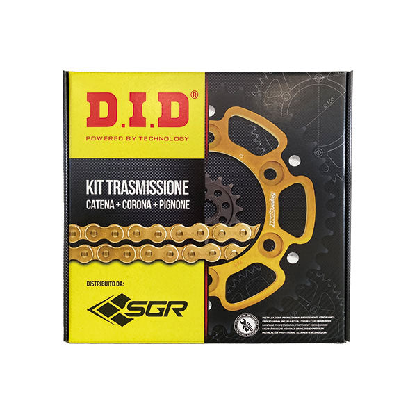 KIT TRASMISSIONE DID CATENA CORONA PIGNONE KTM DUKE 620 640