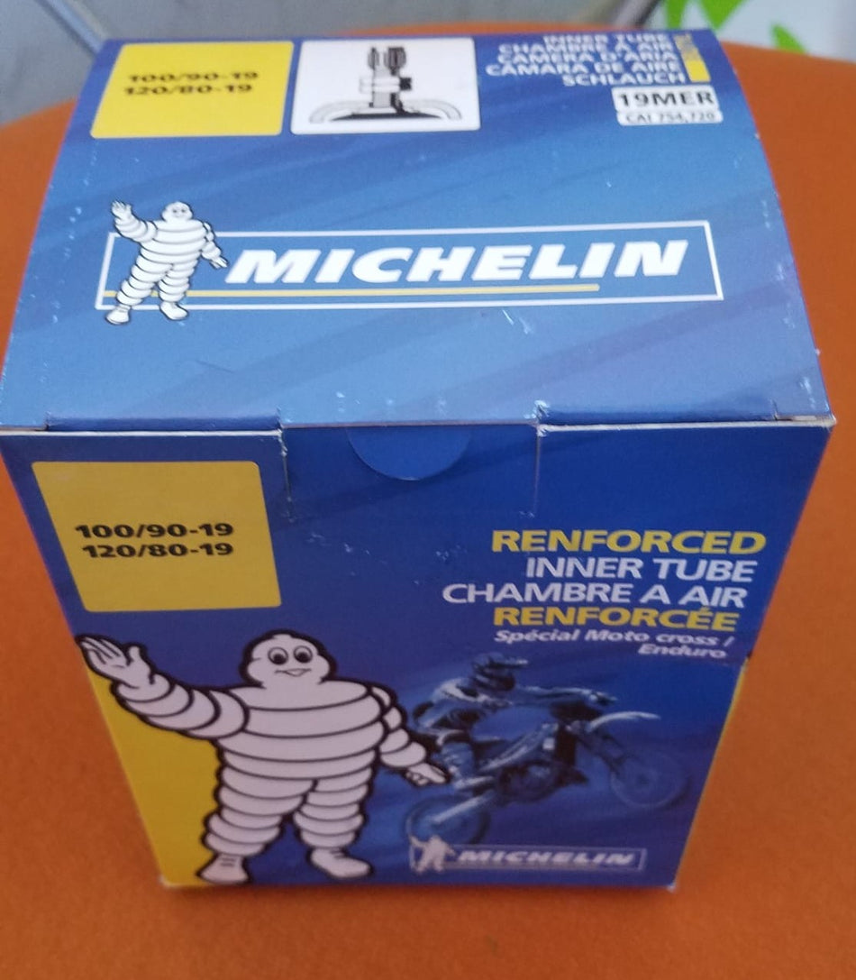 Camera d'aria moto Michelin 19 MER Valve TR4 (120/80-19, 100/90-19)