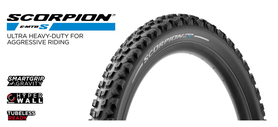 Pirelli Scorpion E-MTB S HyperWall Tubeless 29x2.6 - Copertone per E-bike 4194400