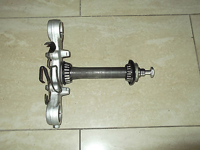 PIASTRA FORCELLA ANTERIORE COMPLETA USATO ORIGINALE SUZUKI PER GS 500 2001-2002