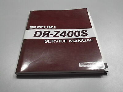 MANUALE DI SERVIZIO SUZUKI DR -Z400S 2000 LINGUA INGLESE