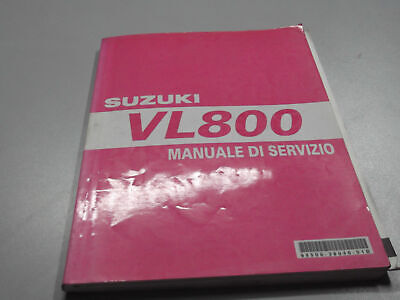 MANUALE DI SERVIZIO OFFICINA SUZUKI VL 800 2001 LINGUA ITALIANO