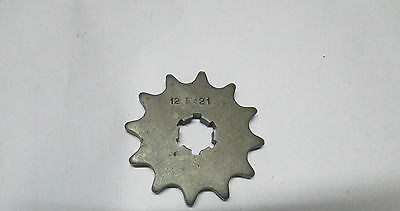 PIGNONE CHIARAVALLI E421 PASSO 520 12 DENTI PER KAWASAKI KX 125 D1/E1-2/F1/G1-