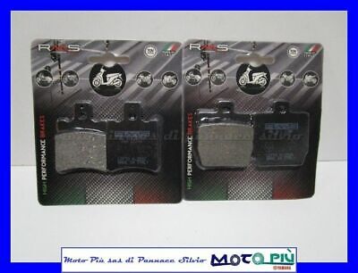 KIT PASTIGLIE FRENO ANTERIORI POSTERIORI RMS YAMAHA AEROX 50 DAL 1997 AL 2012