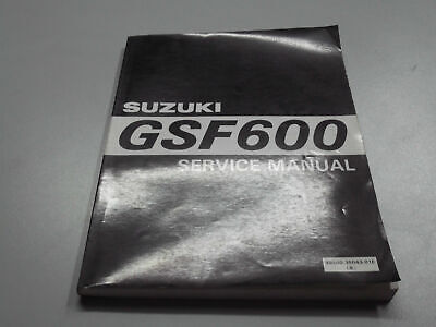 MANUALE DI SERVIZIO SUZUKI GSF 600 1996 LINGUA INGLESE