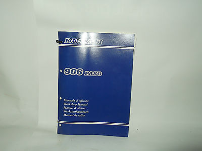 MANUALE D'OFFICINA DUCATI 906 PASO