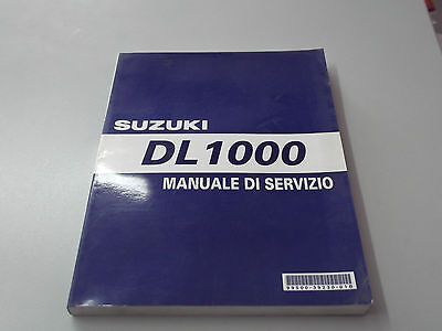 MANUALE DI SERVIZIO SUZUKI DL V-STROM 1000 2002 LINGUA ITALIANO
