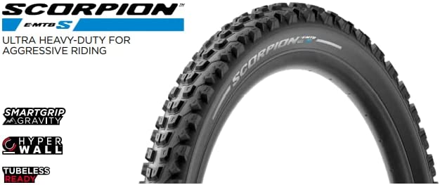 PIRELLI  Copertone Scorpion E-MTB S soft terrain 27.5'' x 2.60'' ebike tubeless ready