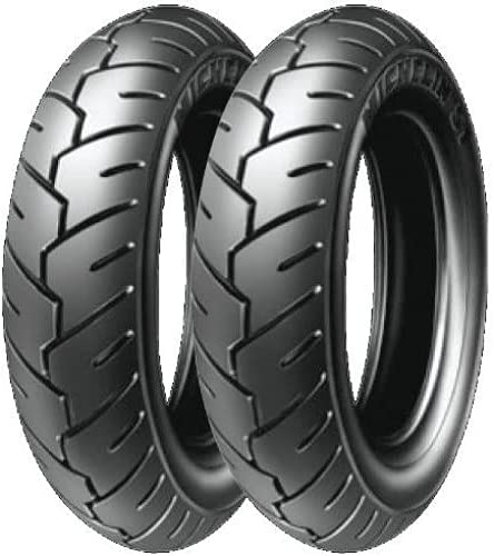 COPPIA GOMME MICHELIN S1 3.50-10  PIAGGIO VESPA PX 125 150 200 LML STAR TUBLES