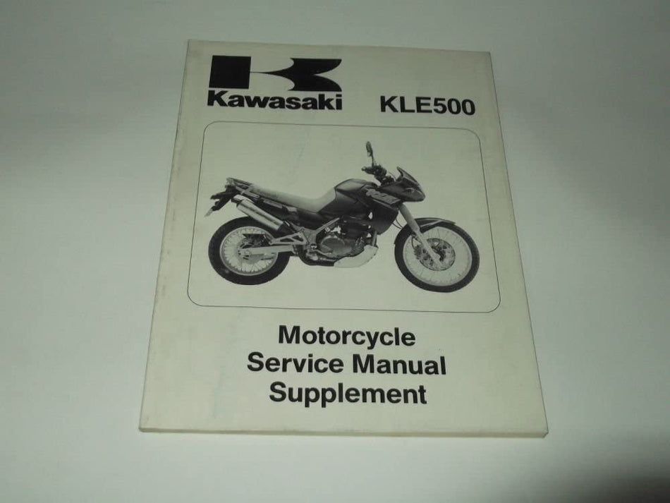 SERVICE MANUAL SUPPLEMENTO KAWASAKI KLE 500-A1 1991