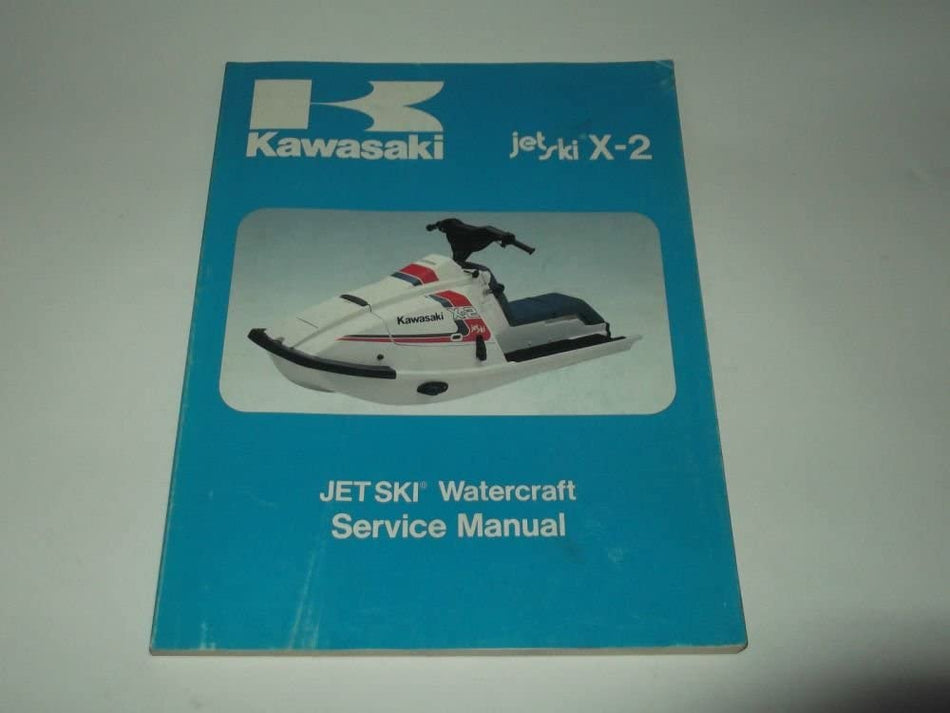 SERVICE MANUAL KAWASAKI WATERCRAFT JET SKI WATERCRAFT X-2 JF-650 A1-A2-A3-A4-A5