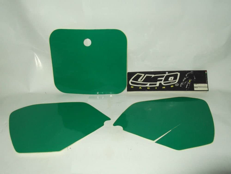 SERIE ADESIVI PORTA NUMERO UFO 250CC  COLORE VERDE