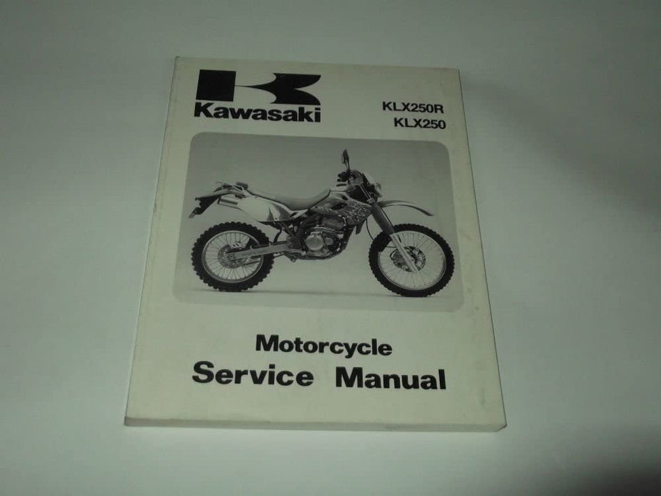 SERVICE MANUAL KAWASAKI KLX 250R - KLX 250 1993