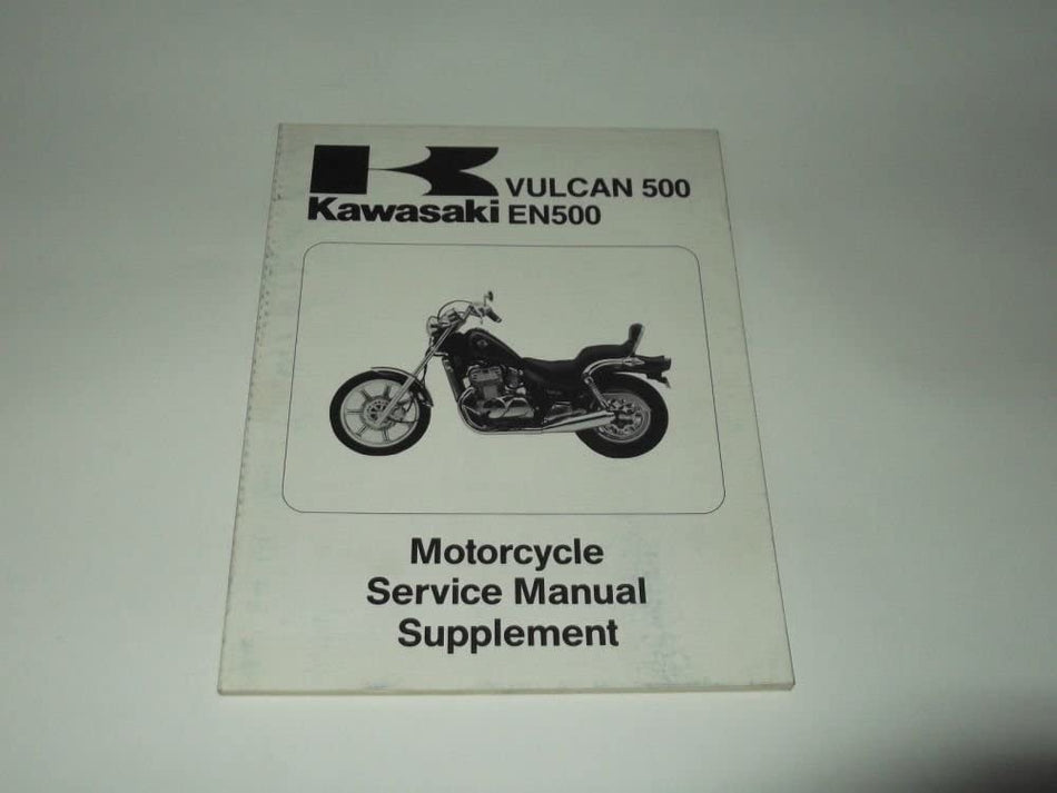 SERVICE MANUAL SUPPLEMENT KAWASAKI VULCAN 500 AN 500-A1 1990