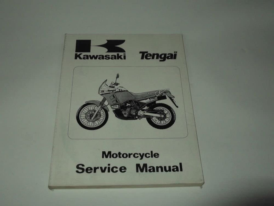 SERVICE MANUAL  KAWASAKI TENGAI KL 650-B1 1989