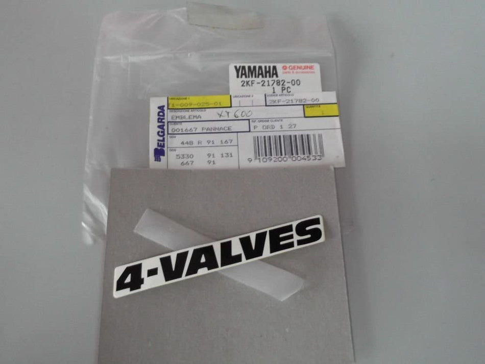 ADESIVO - EMBLEMA YAMAHA - XT 600 87-88  COD. 2KF-21782-00
