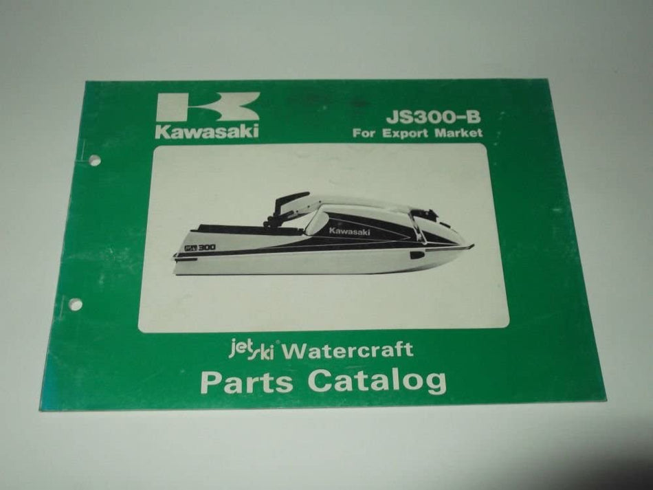 PARTS CATALOG KAWASAKI JS 300-B1-B3 1986-1987 JET SKI WATERCRAFT