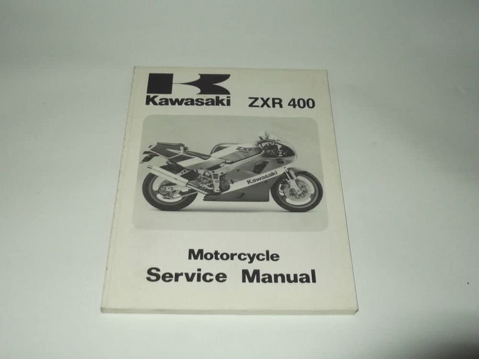 SERVICE MANUAL  KAWASAKI ZXR 400 1990