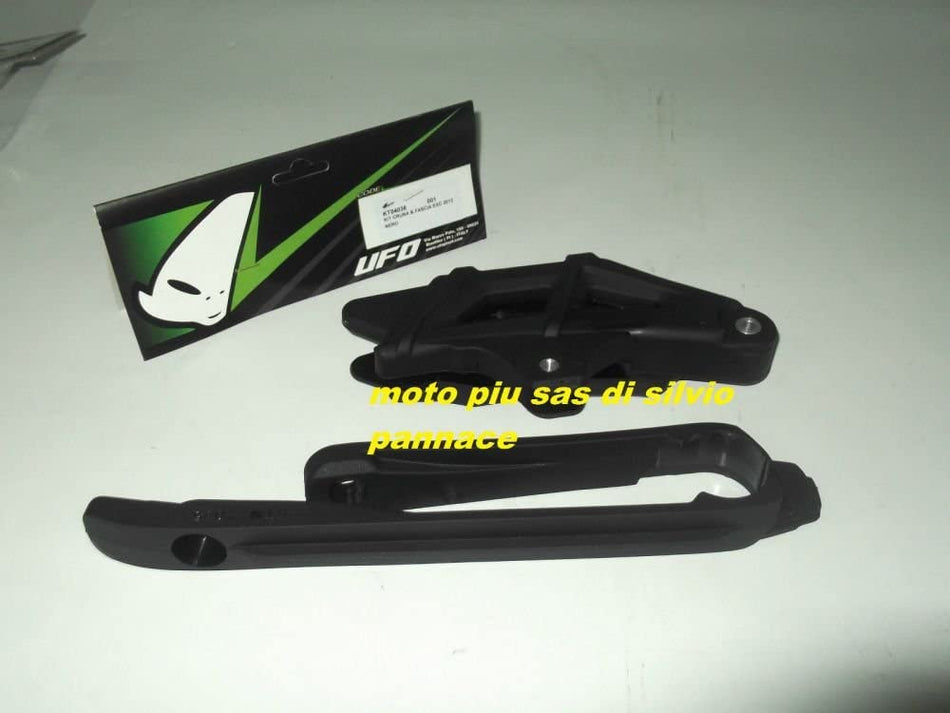 KIT CRUNA CATENA E FASCIA  FORCELLA SCORRICATENA PER KTM EXC DAL 2012 AL 2015
