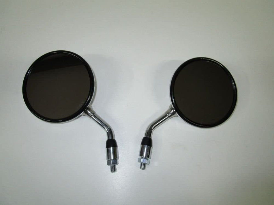 COPPIA SPECCHIETTI CROMATI PER HONDA VT C VT C2 VT C3 600 750 1100 1998-2002