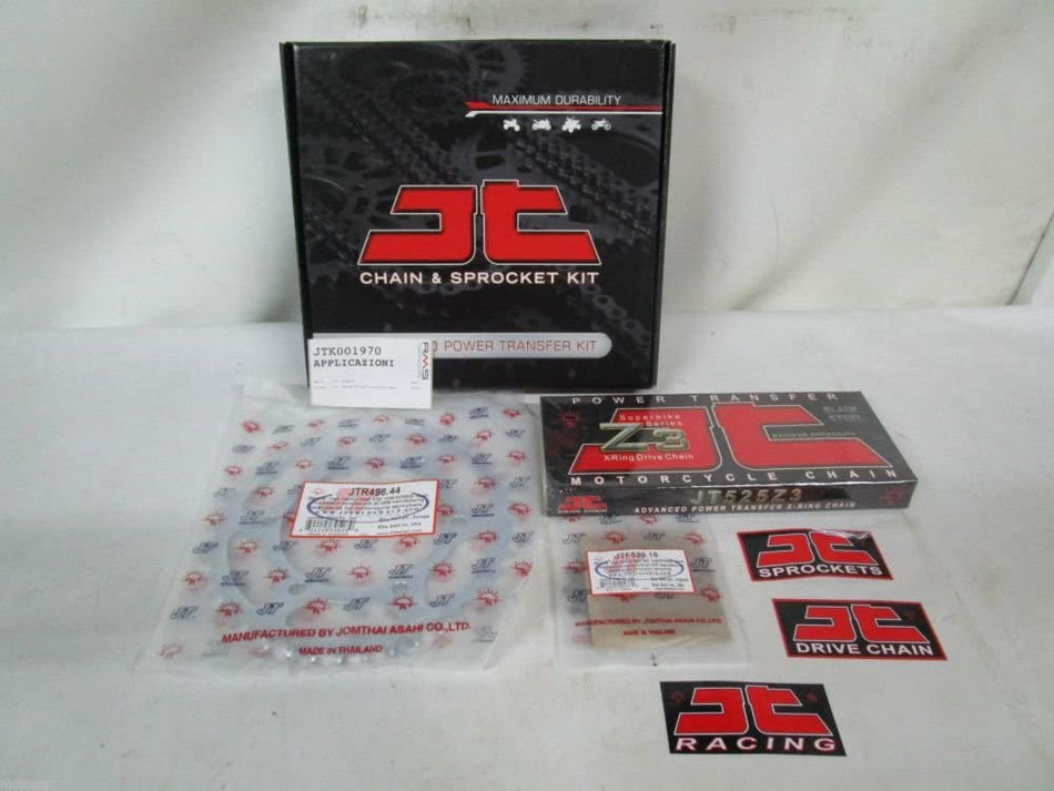 KIT TRASMISSIONE CATENA CORONA PIGNONE PER SUZUKI GSX R 750 FUEL INJECTION SRAD