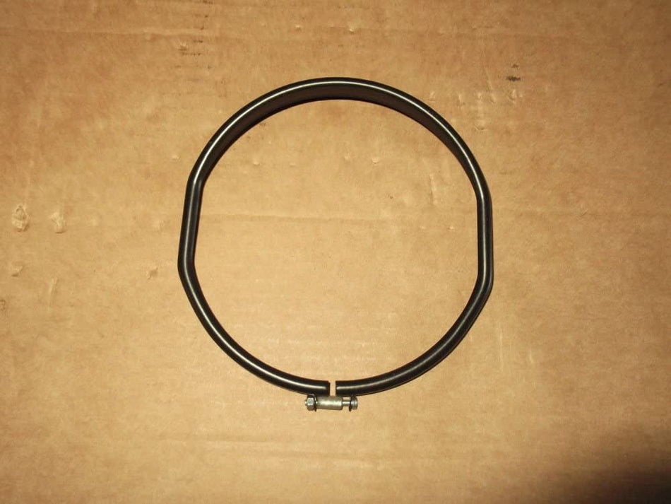 CORNICE FARO NERA D.115 A FIANCHI PIATTI PER PIAGGIO VESPA 125-150 SUPER DAL 66