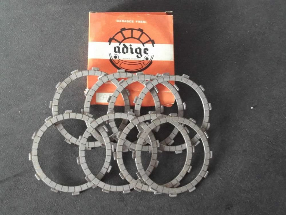 SERIE DISCHI FRIZIONE GUARNITI  ADIGE KA-3 PER KAWASAKI Z 900 76-77 Z 1000 77-81
