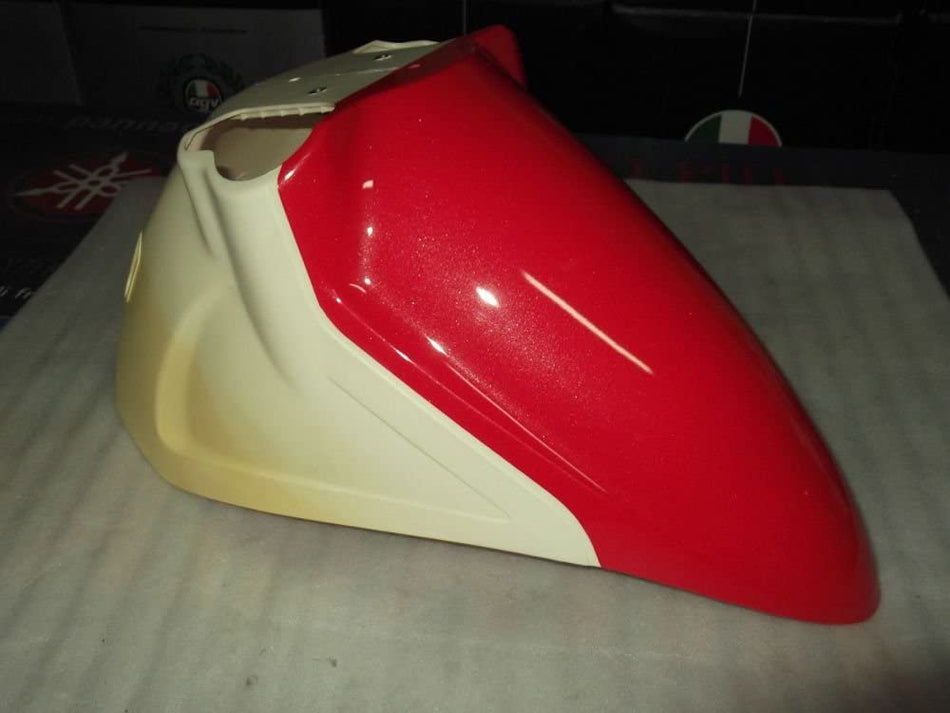 PARAFANGO ANTERIORE BIANCO/ROSSO  YAMAHA CR-Z 50 ANNO 91'-95'