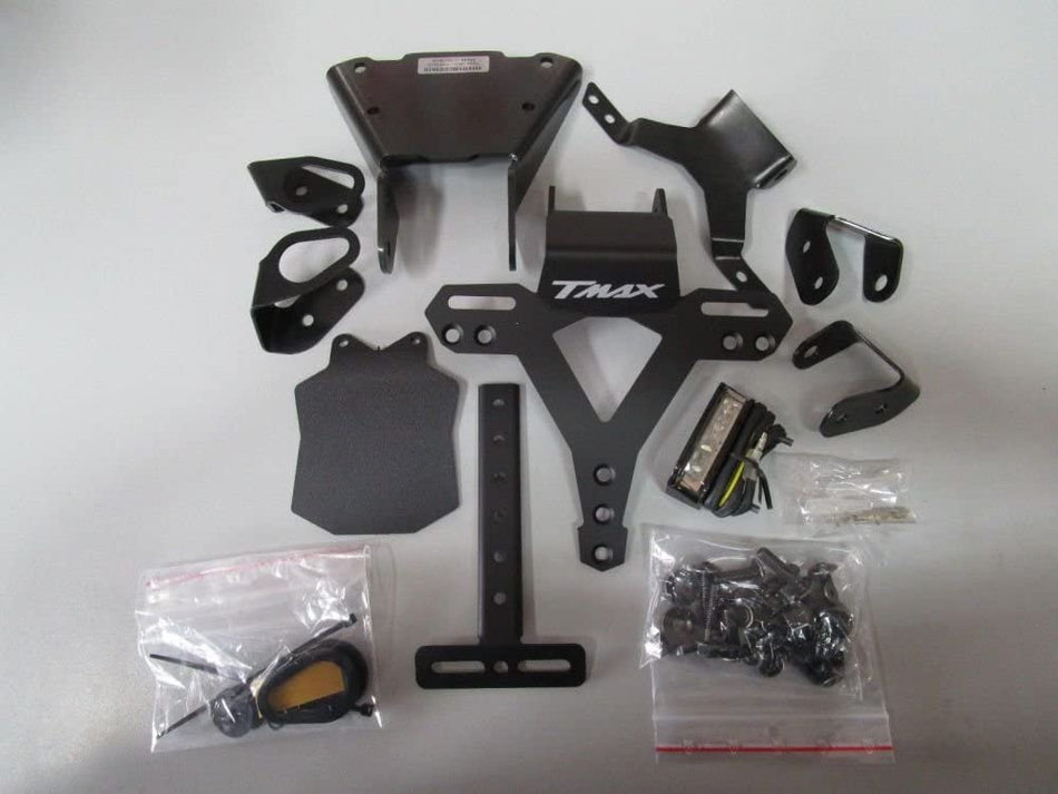 PORTA TARGA SPORTIVO CORTO ORIGINALE YAMAHA PER T-MAX 530 2017 2018