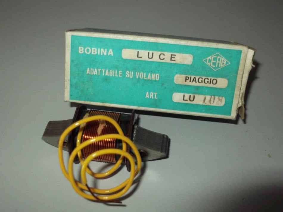 BOBINA LUCE CEAB LU 108 PER VOLANO PIAGGIO VESPA 125 1958/59-VESPA 98/125 4?SER.