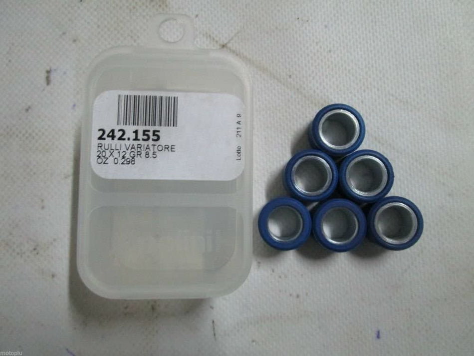 SET MASSE CENTRIFUGHE (RULLI) ORIGINALI POLINI 20X12 gr.8.5 - COLORE BLU