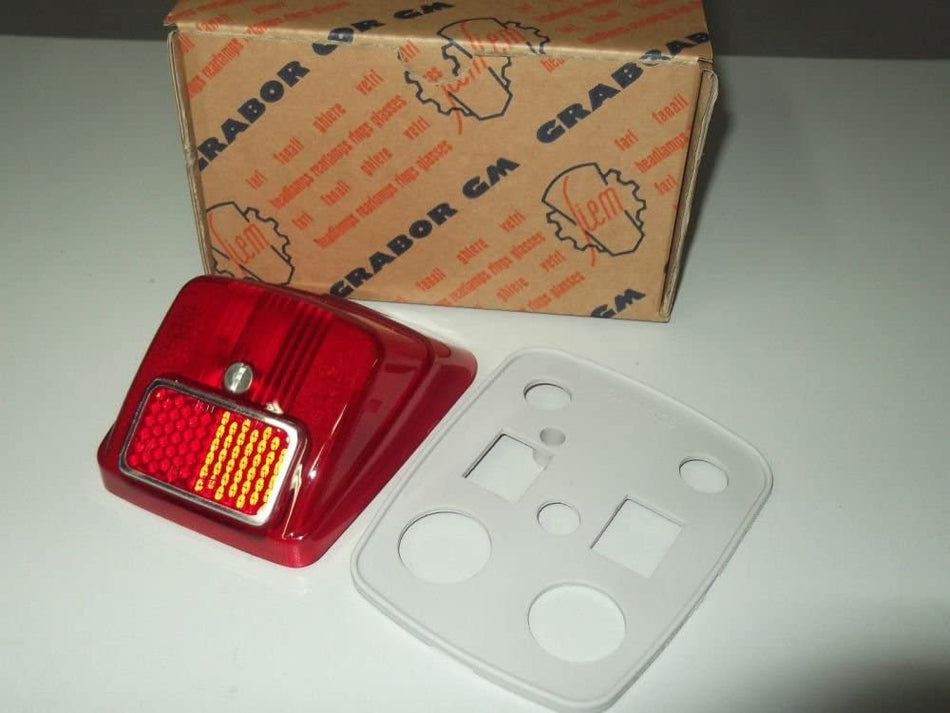 FANALE POSTERIORE ORIGINALE SIEM CON GUARNIZIONE PER PIAGGIO VESPA 50 V5A1T