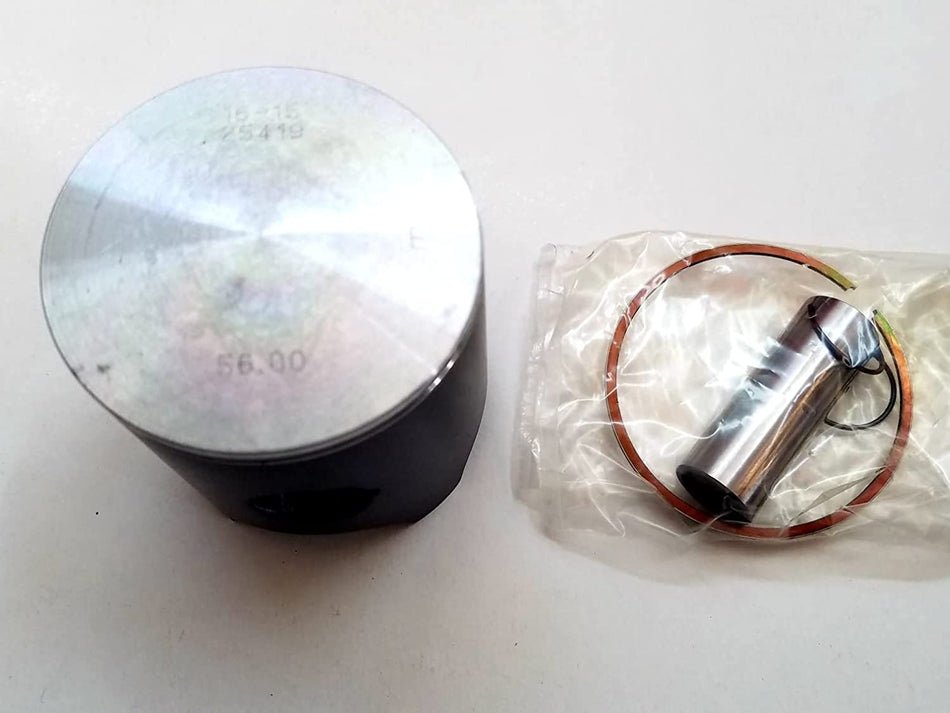 PISTONE D.5600 SIZE E / C A G I V A CROSS 125cc 84-88 / RING 53010005600 PIN 711121 CLIPS 7202721600E