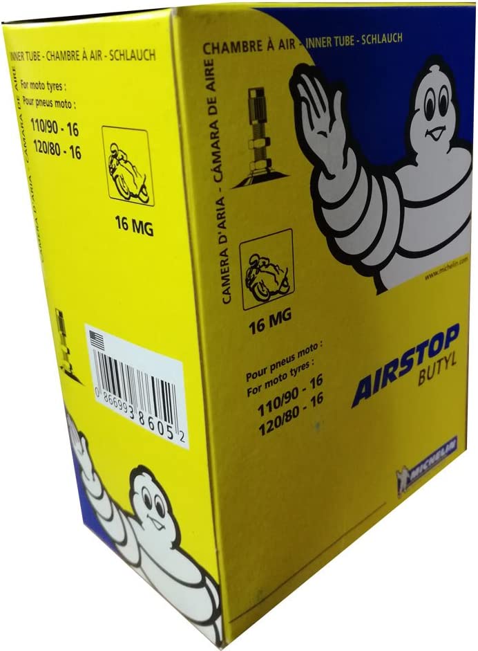 Camera d'aria moto Michelin 16 MG Valve TR4 (110/90-16, 120/80-16)