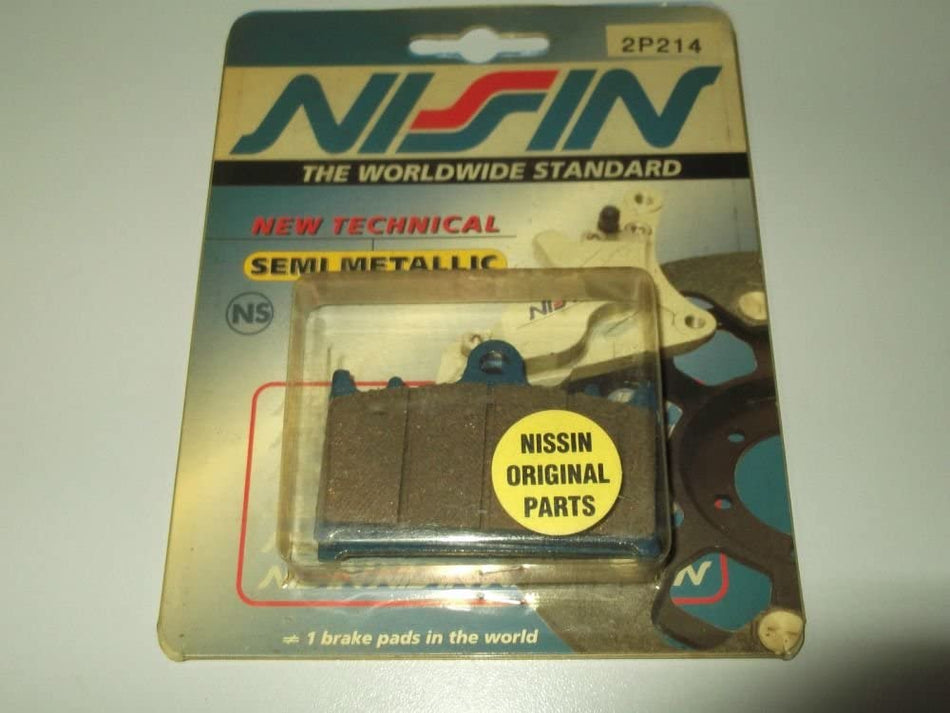 PASTICCHE FRENO ORIGINALI NISSIN PER KAWASAKI ZX6R NinjaZXR SUZUKI  SV S TL S