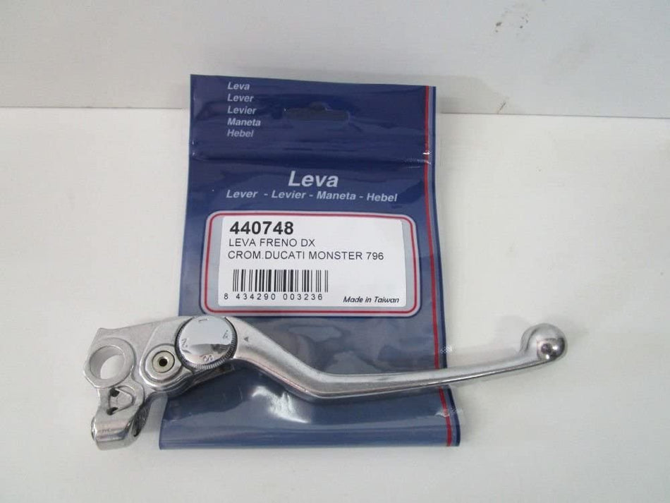 LEVA FRENO DESTRA CROMATA DUCATI MONSTER 696 796 HYPERMOTARD 796