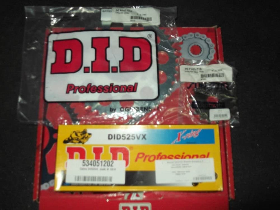 KIT TRASMISSIONE CATENA - CORONA - PIGNONE KAWASAKI ZX-7R - 750 ANNO 96'- 02'/ Z