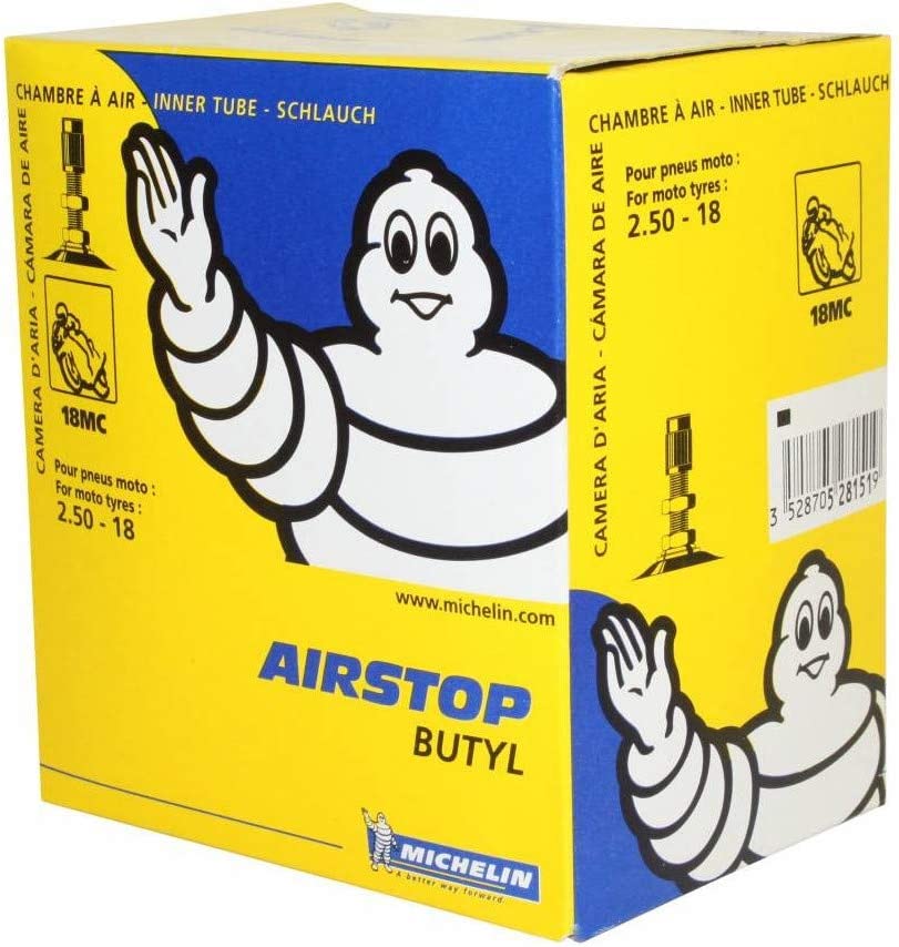 Camera d'aria moto Michelin - 2.50X18 - 18Mc Valve Tr4