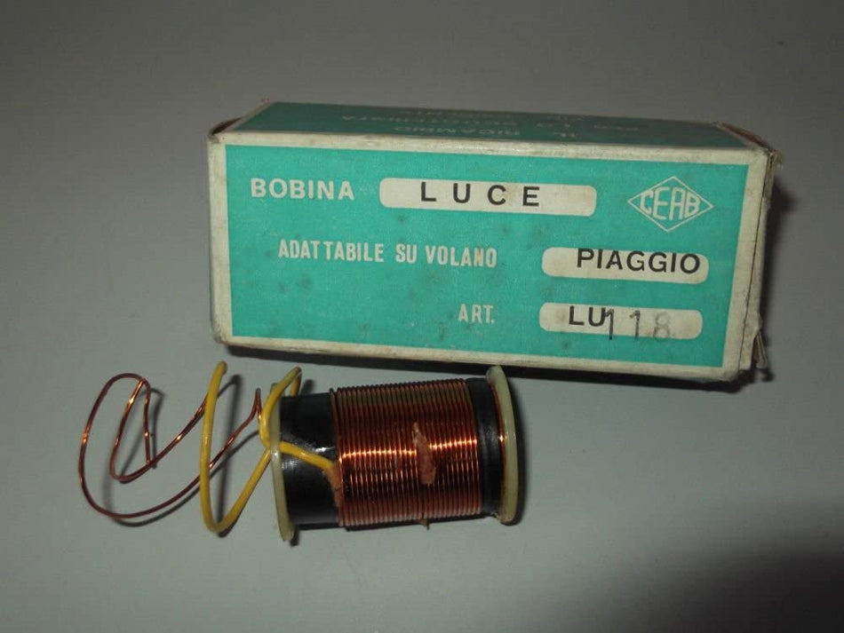 BOBINA LUCE CEAB LU 118 PER VOLANO PIAGGIO CIAO RIF.ORIG.103126