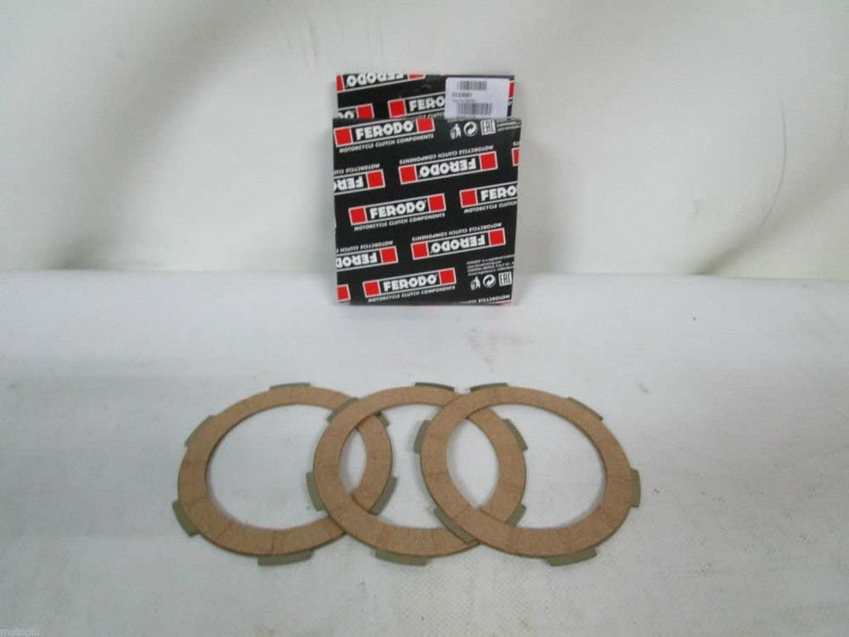 SERIE DISCHI FRIZIONE FERODO PER PIAGGIO VESPA 50-125 HP FL2 - VLF2 - APE 50