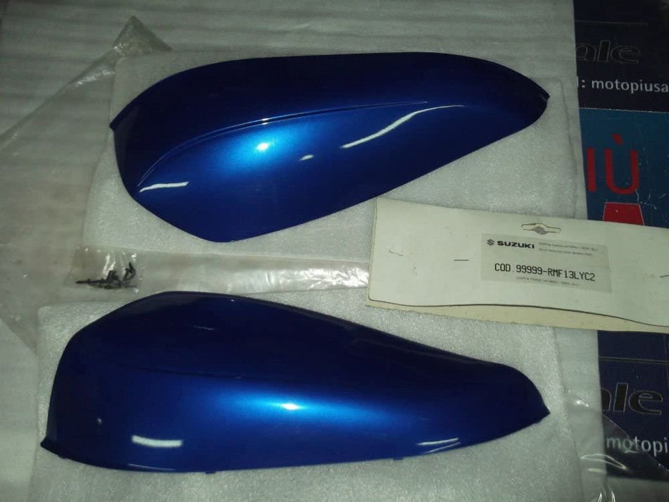 COPPIA FASCHIE LATERALI BLU SUZUKI
