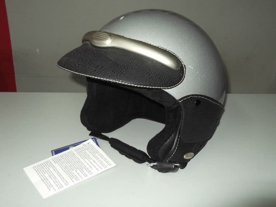 CASCO GRAN TURISMO JET COLORE PLATINO TAGLIA XS