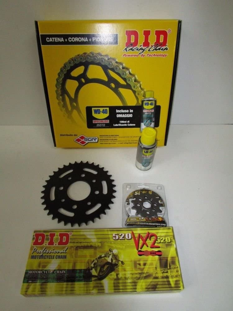 KIT TRASMISSIONE DID CATENA-CORONA-PIGNONE PER HONDA NS F 125 85-87 Z 13-35